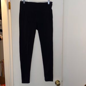Athleta mid-rise full-length cotton leggings